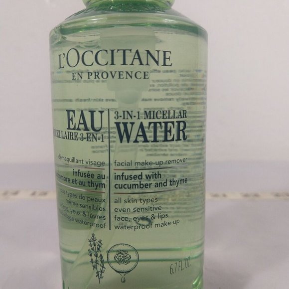 L'occitane Cleansing 3-in-1 Micellar Water 200 ML NEW - Picture 3 of 5